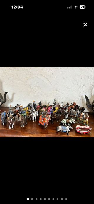 Soldados de plomo a caballo