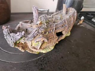 Relitto nave pirata arredo acquario