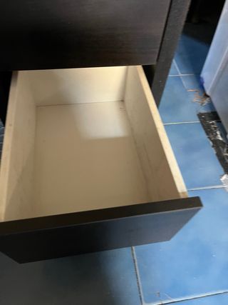 Dos Cajonera con ruedas 50x75x35 cm