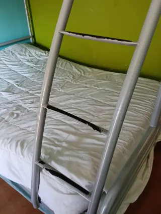 Somier de litera metálico