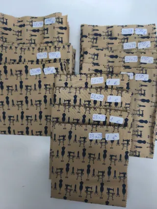 Retales de tela patchwork