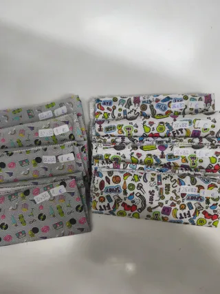 Retales de tela patchwork