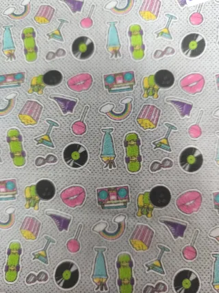 Retales de tela patchwork