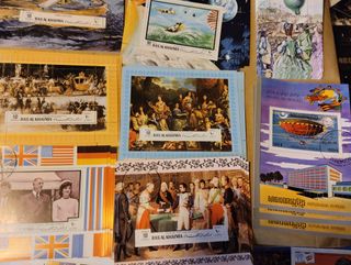 Lote Sellos +700 y Billetes Francia