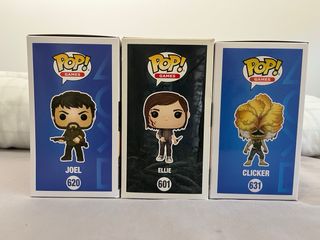 Funko Pop! The Last of Us Joel, Ellie, Clicker