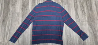 Polo Tommy Hilfiger Rayas Azul y Rojo Talla XXXL