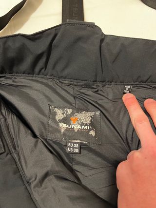Pantalones de esquí Tsunami negros