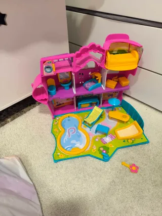 Lote Pinypon Casa Muñecas y Accesorios
