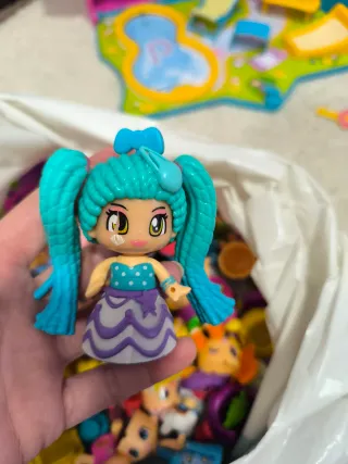 Lote Pinypon Casa Muñecas y Accesorios