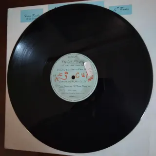 THE CURE 12"Remix Vinilo Maxisingle Why Can't i Be