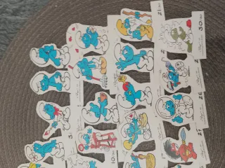 Figurine Cartonate Puffi 1998