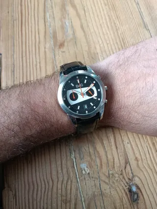 Reloj D&G Hombre Negro/Plata