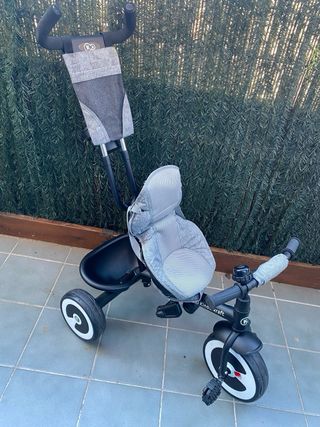Triciclo evolutivo Kinderkraft gris