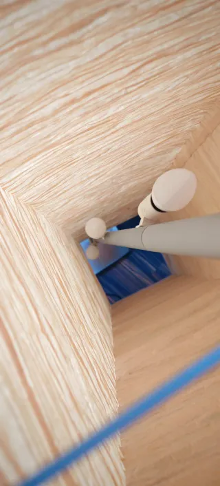 Lámpara de pie moderna 3 bombillas