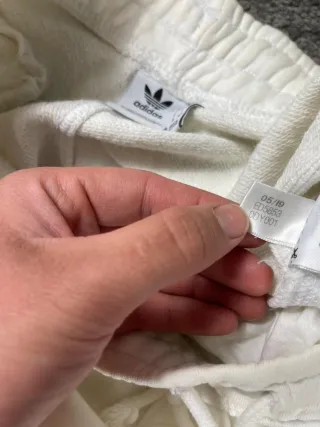 ¡¡OFERTA!! Talla S Pantalón Adidas Blanco