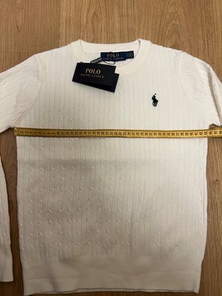 Jersey Polo Ralph Lauren Blanco Talla S