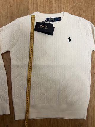 Jersey Polo Ralph Lauren Blanco Talla S