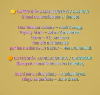 LOTE I: ROMÁNTICA Y CONTEMPORÁNEA