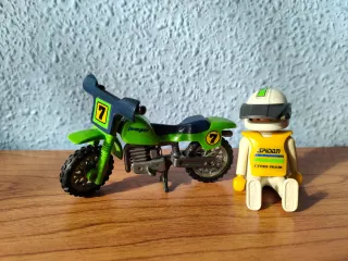 Playmobil Vintage moto cross