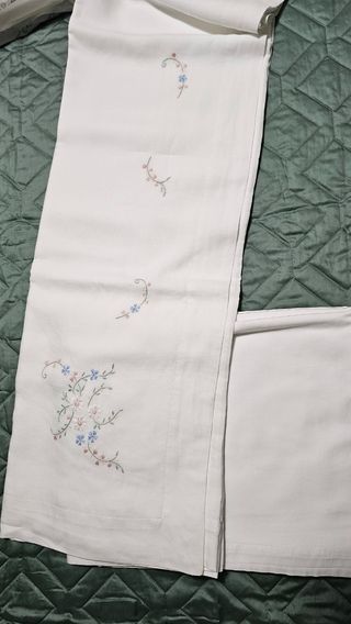 Completo matrimoniale in lino