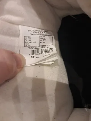 Botas de Nieve Niño Talla 35