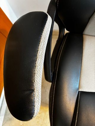 Silla Gaming Negra y Gris