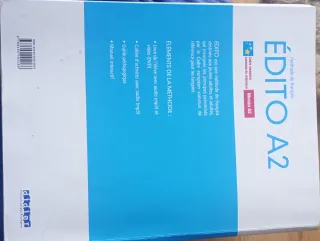 EDITO A2 livre de l'eleve e Cahier d'ativites