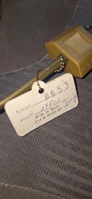 Lámpara de mesa vintage floral