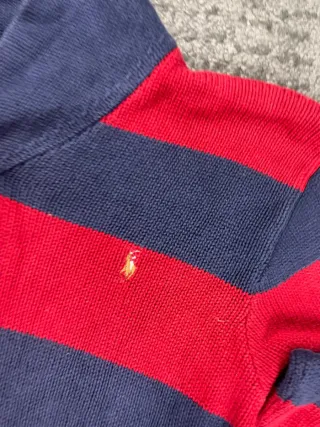 ¡¡OFERTA!! Talla XL Jersey Ralph Lauren Rayas Rojo