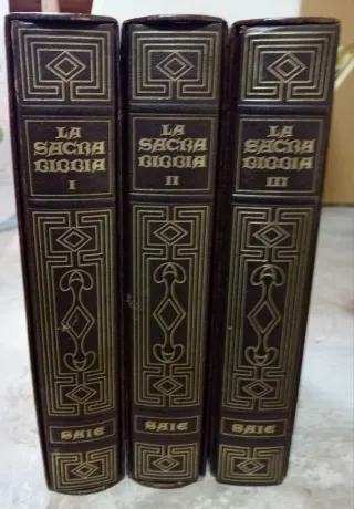 La Sacra Bibbia, tutti i volumi ( I, II, III)