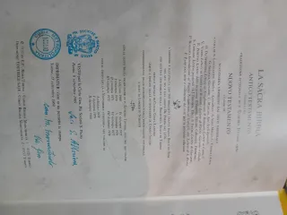 La Sacra Bibbia, tutti i volumi ( I, II, III)