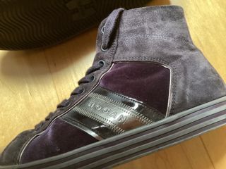 Scarpe Hogan Donna Viola/Nero