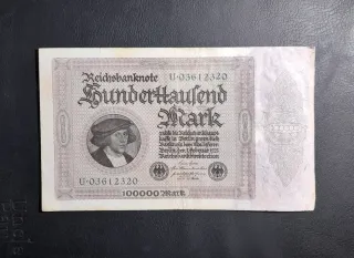 🇩🇪 Billete 100.000 Marcos 1923