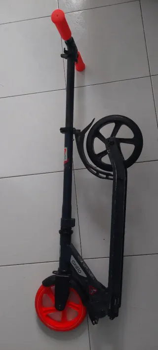 Patinete Oxelo- 9/14 años Plegable. Altura 70/100.