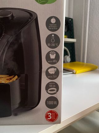 Freidora de Aire SilverCrest 1,6L Nueva