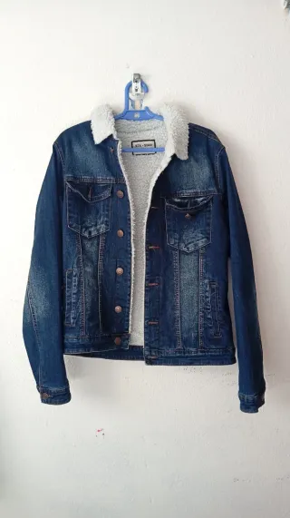 Chaqueta vaquera con borrego interior