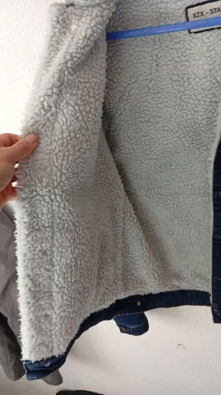 Chaqueta vaquera con borrego interior