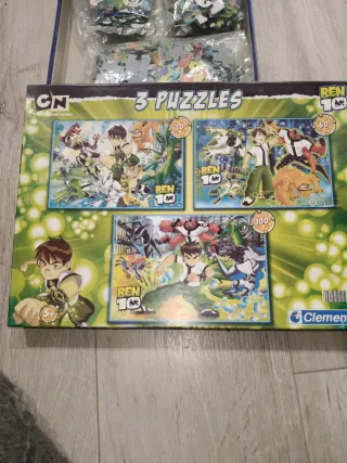 3 Puzzles Ben 10 Clementoni