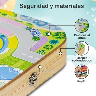 NUEVO - Juguete Construcción Montessori Madera