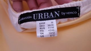 Vestido largo amarillo