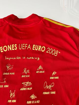 Camiseta versión pro Eurocopa 2008 campeones