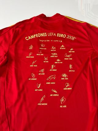 Camiseta versión pro Eurocopa 2008 campeones