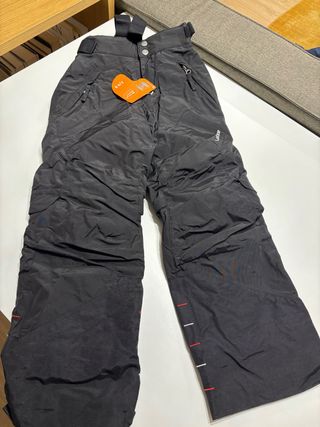 Pantalón de esquí infantil negro