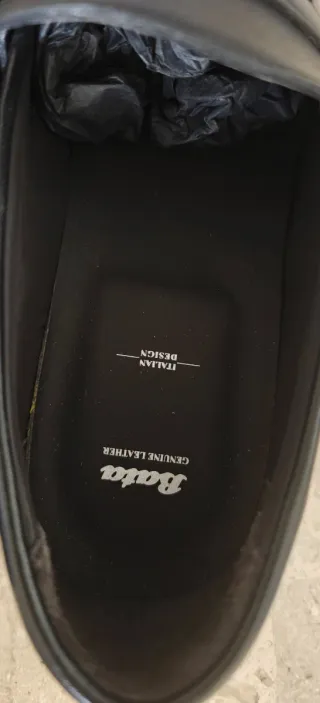 Mocassini Bata Uomo Pelle Neri Taglia 43