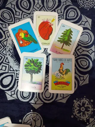 Oráculo de las cartas de Don Clemente. Mexico.