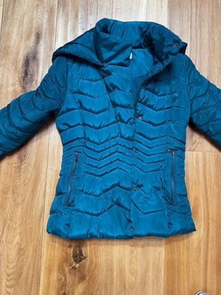 Piumino Motivi verde taglia XS