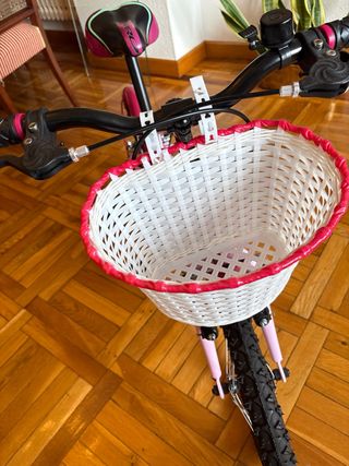 Bicicleta infantil BPRO rosa 16