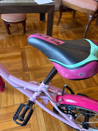 Bicicleta infantil BPRO rosa 16
