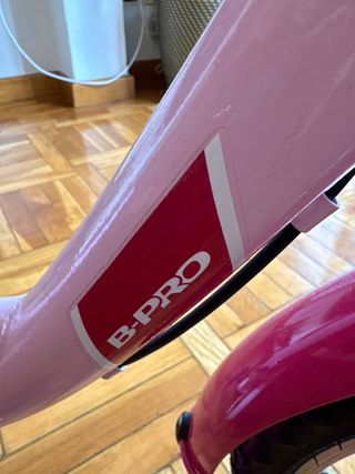 Bicicleta infantil BPRO rosa 16