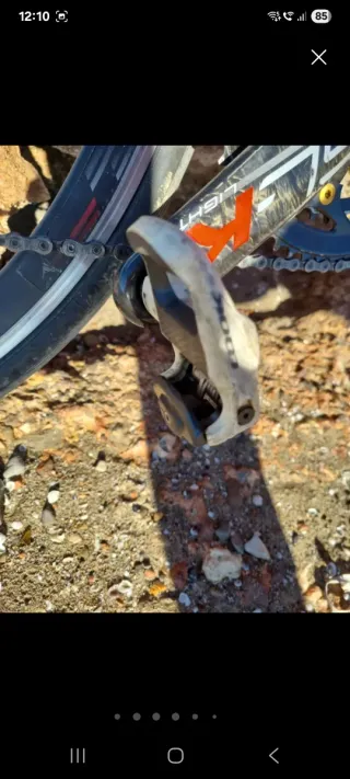 Bicicleta de carbono